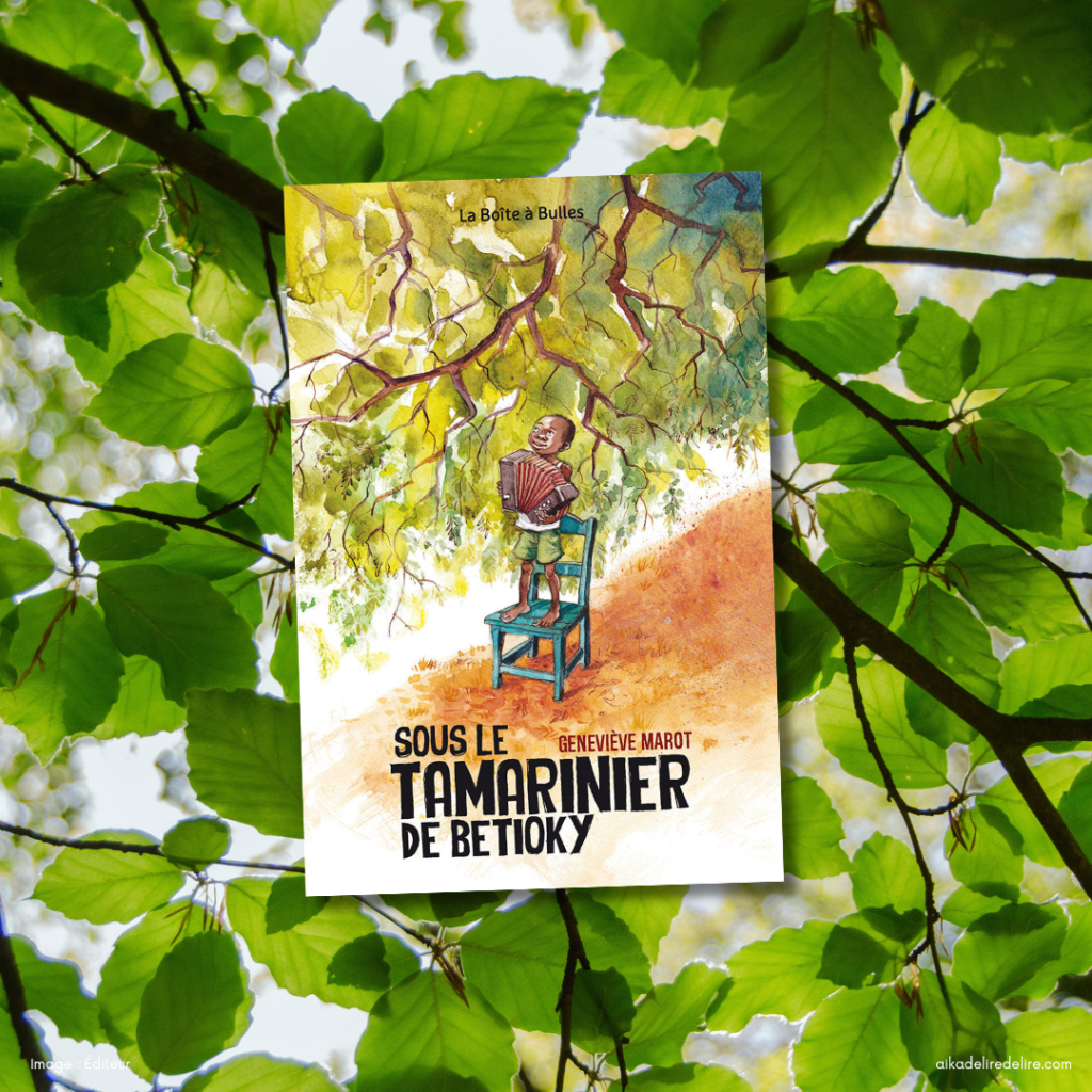 Dans la brousse, un accordéoniste en&nbsp;herbe